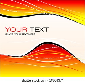 Busines Fantasy background curves composition