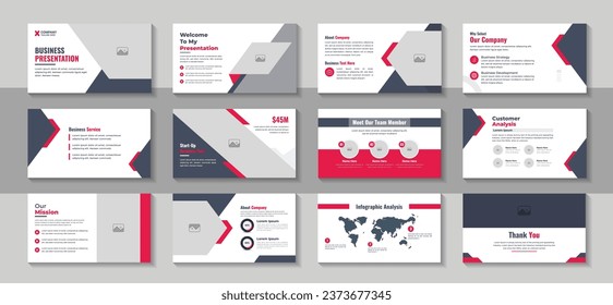 Busines  presentation templates elements on a white background. Vector infographics. Use in Presentation, flyer and leaflet, corporate report, marketing, advertising, annual report template layout