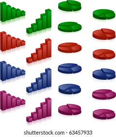 business 3D charts
