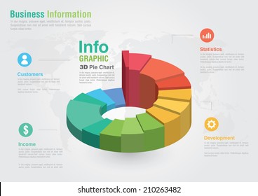 Pie Chart 3d Images, Stock Photos & Vectors | Shutterstock