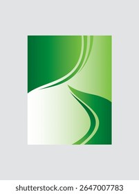 Business a4 letterhead design template