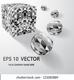 business abstract background - vector illustration