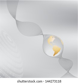 business abstract background - vector illustration