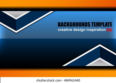 Business Abstract Backgrounds, vector illustration