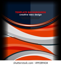 Business Abstract Backgrounds, vector illustration