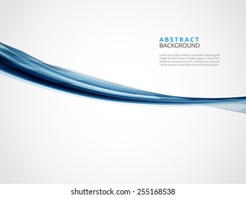 Business abstract blue background. Vector illustration.