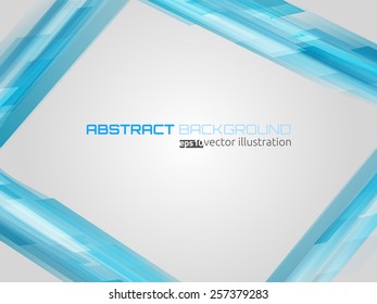 Business abstract blue background. Vector illustration.