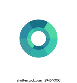 Business Abstract Circle logo.