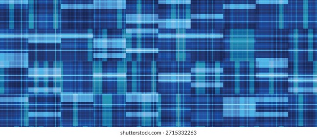 Business abstrakte globale Kommunikation Web-Banner, Linien mit dots Design verbunden