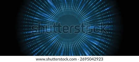 Business abstract global communication web banner, lines connected with dots design