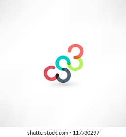 Business abstract icon