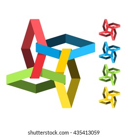 Business abstract icon.Vector illustration