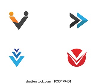 Business abstract logo design template