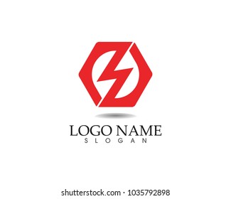 Business abstract logo design template and icons
