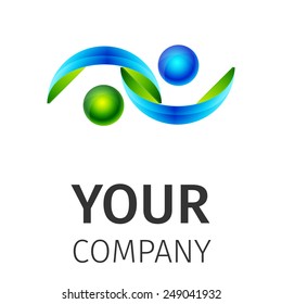 Business Abstract logo, excellent vector illustration, EPS 10