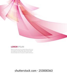 Business abstract red background. Vector illustration.