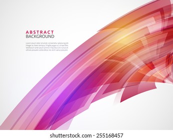 Business abstract red background. Vector illustration.