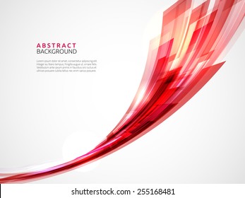 Business abstract red background. Vector illustration.