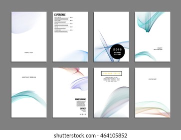 Business Abstract Template Background. Geometric Triangular or Polygonal Surface Structures. Brochure Layout for Annual Report or A4 Booklet. Vector Illustration.