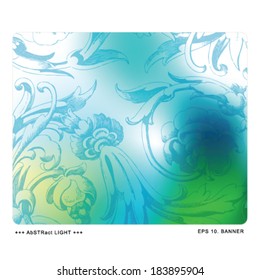 Plantilla abstracta de negocio con espacio de copia, banner web