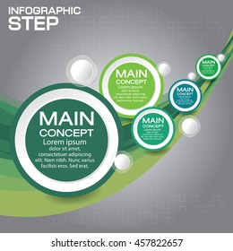 Business abstract template slides background design.info graphs and charts