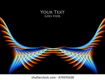Business abstract  vector background. Bright elements for your design. EPS10 Vector illustration.