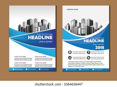 Business abstract vector template. Brochure design, cover modern layout, annual report, poster, flyer in A4 with colourfull triangles, geometric shapes for tech, science, market with light background