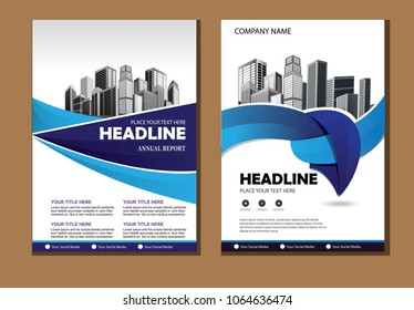 Business abstract vector template. Brochure design, cover modern layout, annual report, poster, flyer in A4 with colourfull triangles, geometric shapes for tech, science, market with light background