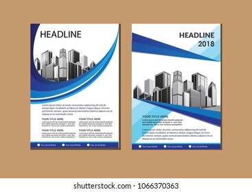 Business abstract vector template. Brochure design, cover modern layout, annual report, poster, flyer in A4 with colourful triangles, geometric shapes for tech, science, market with light background
