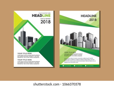 Business abstract vector template. Brochure design, cover modern layout, annual report, poster, flyer in A4 with colourful triangles, geometric shapes for tech, science, market with light background
