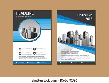 Business abstract vector template. Brochure design, cover modern layout, annual report, poster, flyer in A4 with colourful triangles, geometric shapes for tech, science, market with light background
