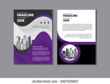 Business abstract vector template. Brochure design, cover modern layout, annual report, poster, flyer in A4 with colourful triangles, geometric shapes for tech, science, market with light background