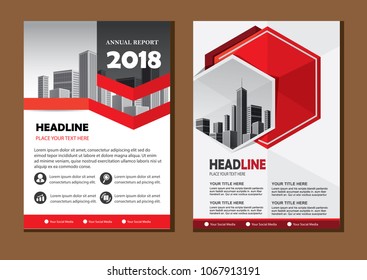 business abstract vector template. Brochure design, cover modern layout, annual report, poster, flyer in A4 with colorful triangles, geometric shapes for tech, science, market with light background
