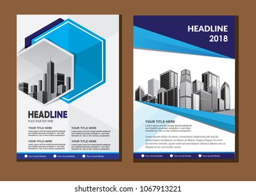 business abstract vector template. Brochure design, cover modern layout, annual report, poster, flyer in A4 with colorful triangles, geometric shapes for tech, science, market with light background

