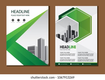 business abstract vector template. Brochure design, cover modern layout, annual report, poster, flyer in A4 with colorful triangles, geometric shapes for tech, science, market with light background
