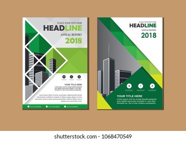 Business abstract vector template. Brochure design, cover modern layout, annual report, poster, flyer in A4 with colorful triangles, geometric shapes for tech, science, market with light background