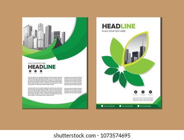 Business abstract vector template. Brochure design, cover modern layout, annual report, poster, flyer in A4 with colorful triangles, geometric shapes for tech, science, market with light background