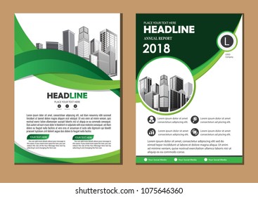 Business abstract vector template. Brochure design, cover modern layout, annual report, poster, flyer in A4 with colorful triangles, geometric shapes for tech, science, market with light background