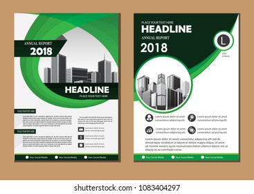 Business abstract vector template. Brochure design, cover modern layout, annual report, poster, flyer in A4 with colorful triangles, geometric shapes for tech, science, market with light background