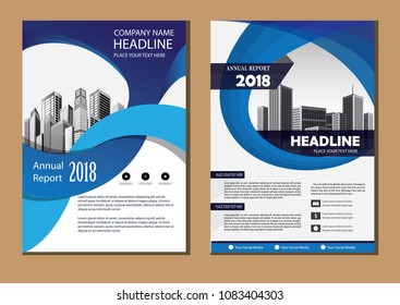 Business abstract vector template. Brochure design, cover modern layout, annual report, poster, flyer in A4 with colorful triangles, geometric shapes for tech, science, market with light background