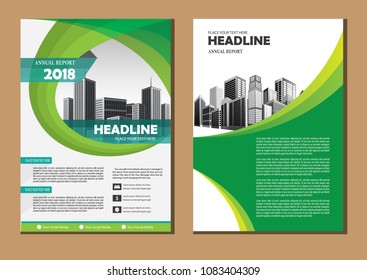 Business abstract vector template. Brochure design, cover modern layout, annual report, poster, flyer in A4 with colorful triangles, geometric shapes for tech, science, market with light background