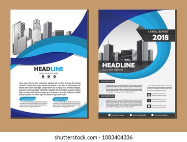 Business abstract vector template. Brochure design, cover modern layout, annual report, poster, flyer in A4 with colorful triangles, geometric shapes for tech, science, market with light background