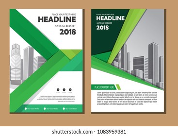 Business abstract vector template. Brochure design, cover modern layout, annual report, poster, flyer in A4 with colorful triangles, geometric shapes for tech, science, market with light background