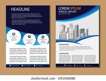 Business abstract vector template. Brochure design, cover modern layout, annual report, poster, flyer in A4 with colorful triangles, geometric shapes for tech, science, market with light background