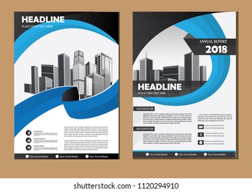 Business abstract vector template. Brochure design, cover modern layout, annual report, poster, flyer in A4 with colorful triangles, geometric shapes for tech, science, market with light background