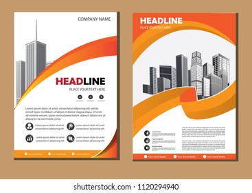 Business abstract vector template. Brochure design, cover modern layout, annual report, poster, flyer in A4 with colorful triangles, geometric shapes for tech, science, market with light background