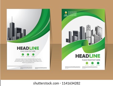 Business abstract vector template. Brochure design, cover modern layout, annual report, poster, flyer in A4 with colorful triangles, geometric shapes for tech, science, market with light background