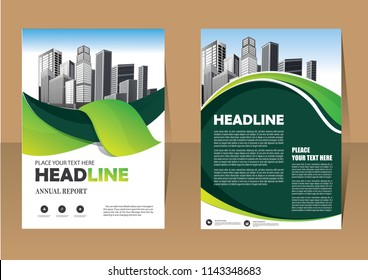 Business abstract vector template. Brochure design, cover modern layout, annual report, poster, flyer in A4 with colorful triangles, geometric shapes for tech, science, market with light background