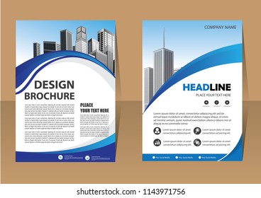 Business abstract vector template. Brochure design, cover modern layout, annual report, poster, flyer in A4 with colorful triangles, geometric shapes for tech, science, market with light background