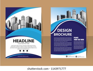Business abstract vector template. Brochure design, cover modern layout, annual report, poster, flyer in A4 with colorful triangles, geometric shapes for tech, science, market with light background